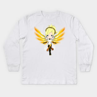 Angel of Mercy Kids Long Sleeve T-Shirt